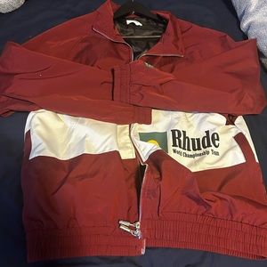 RED RHUDE BOXING / RACING JACKET